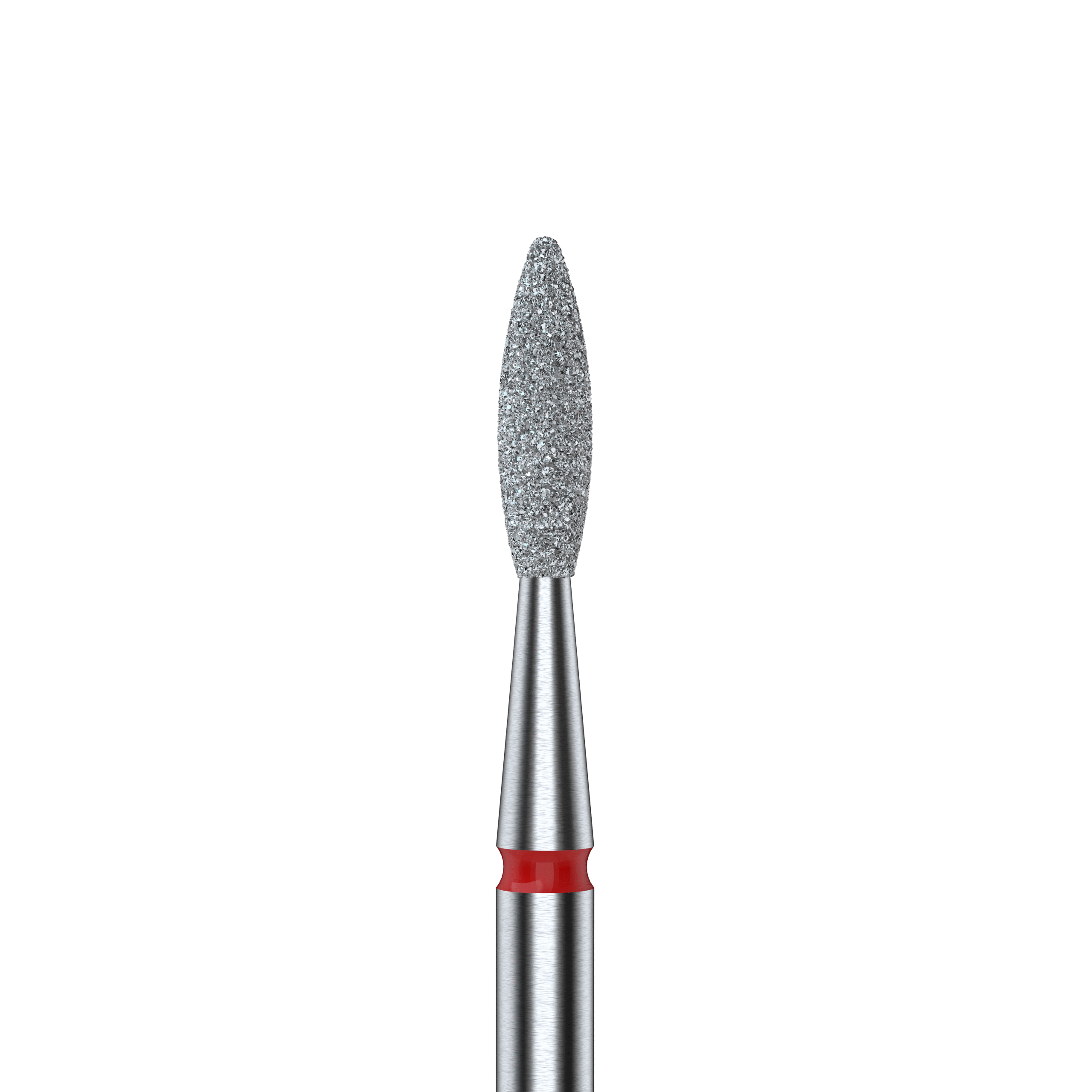 Diamond Nail Drill Bit – Flame Red (FA10RO21/8) 4 Diamond Nail Drill Bit – Flame Red (FA10RO21/8)