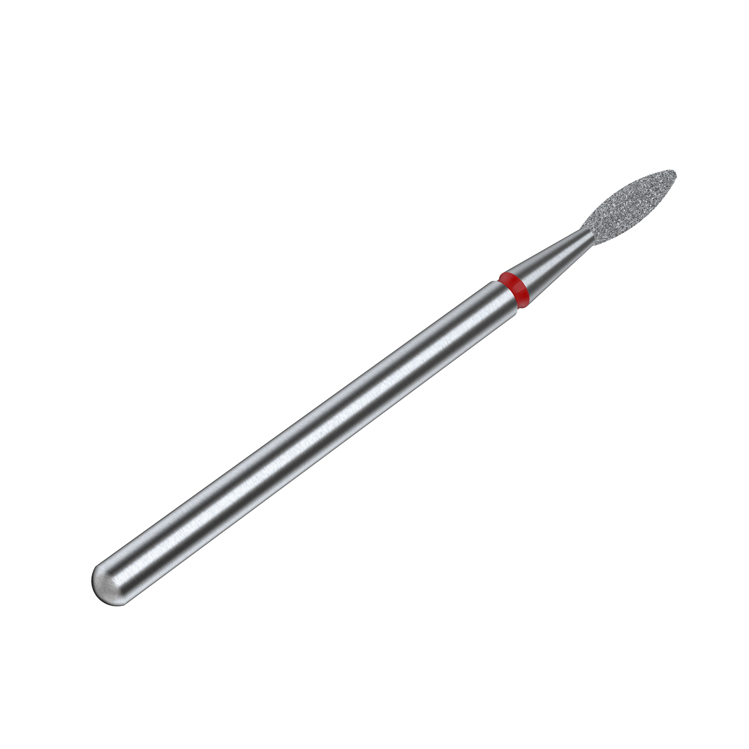 Diamond Nail Drill Bit – Flame Red (FA10RO21/8) 3 Diamond Nail Drill Bit – Flame Red (FA10RO21/8)