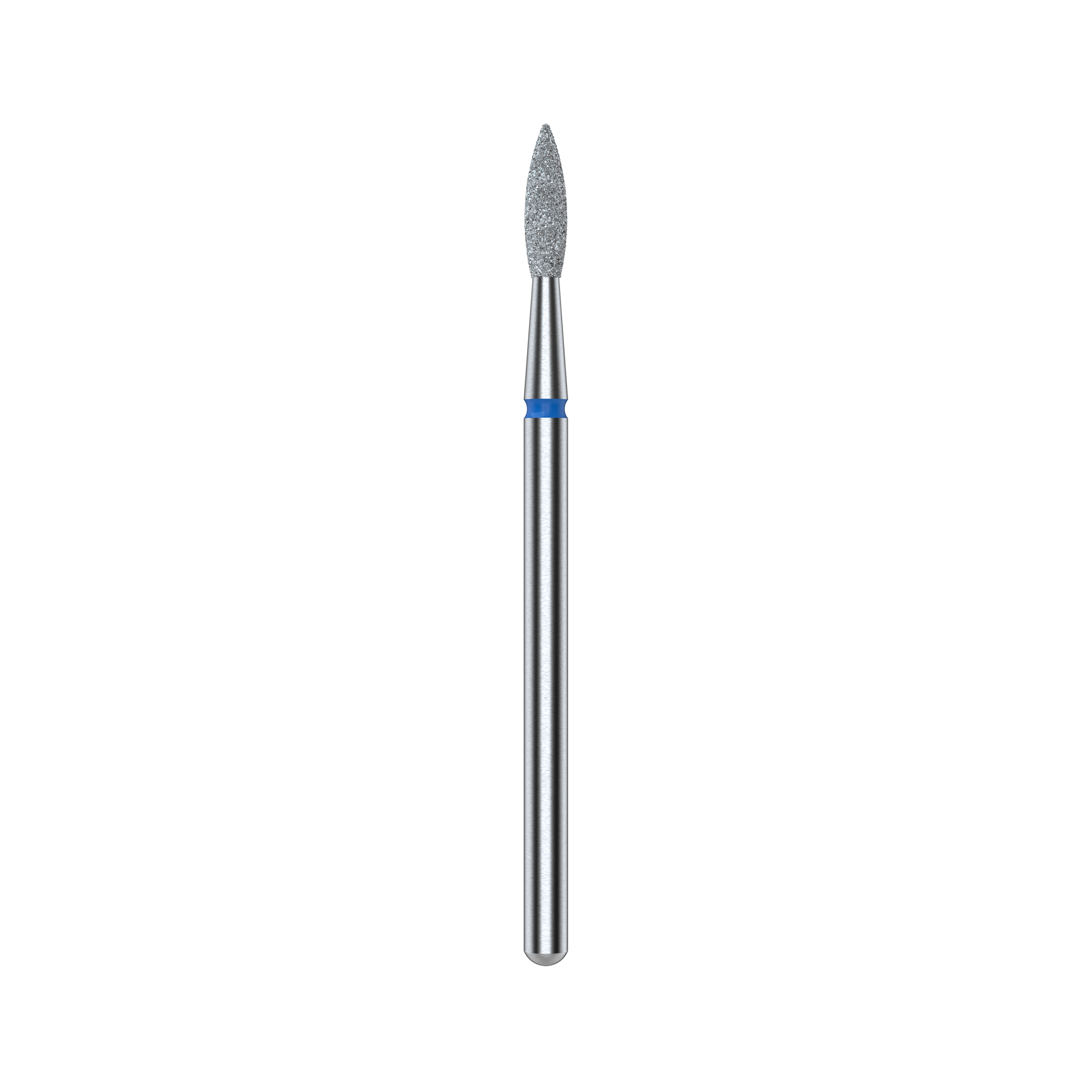 Pointed Flame Blue Diamond Drill Bit (FA11BO21/8)