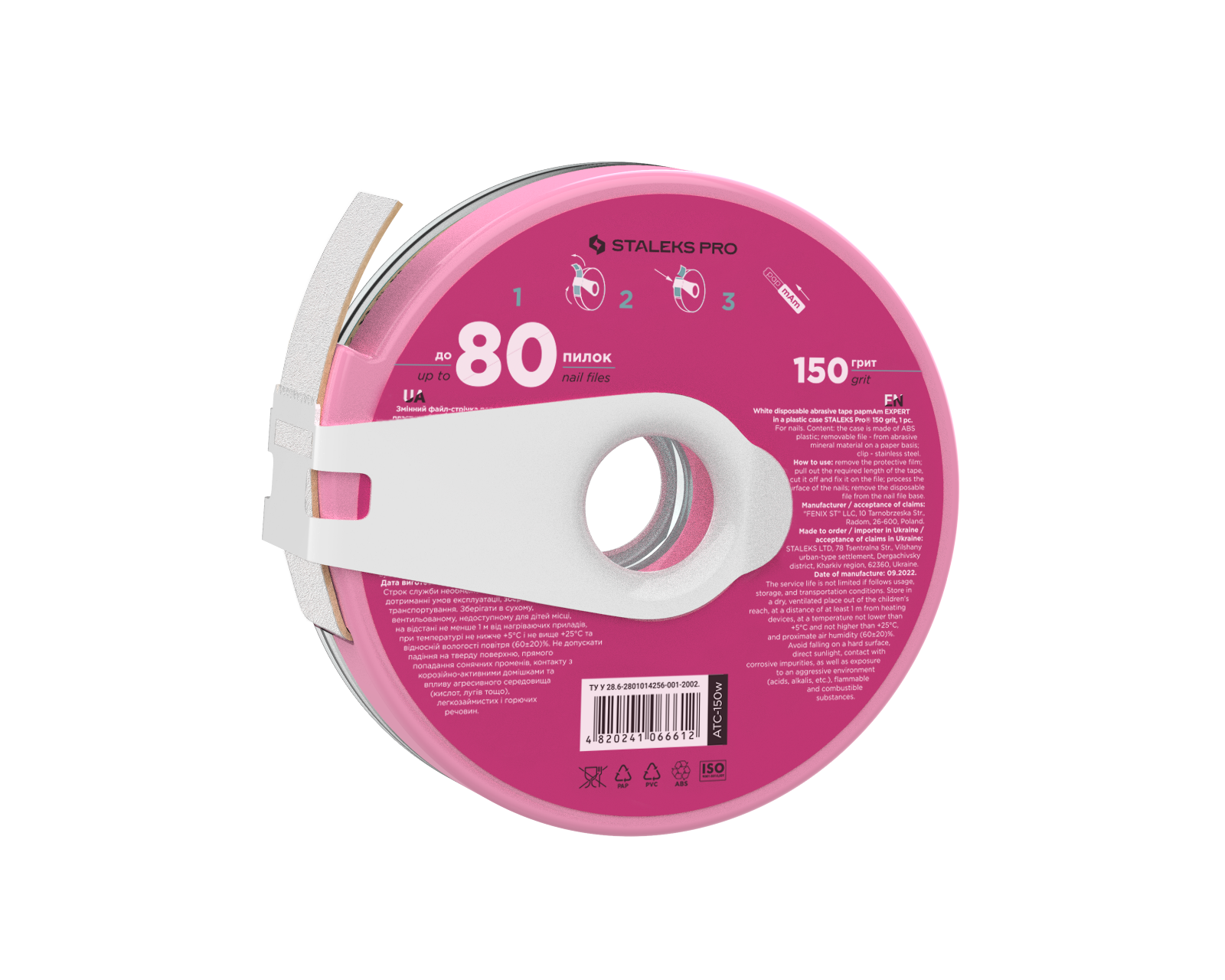 Disposable White Abrasive Tap Parpam Expert 150 Grit (ATC-150W) 3 Disposable White Abrasive Tap Parpam Expert 150 Grit (ATC-150W)