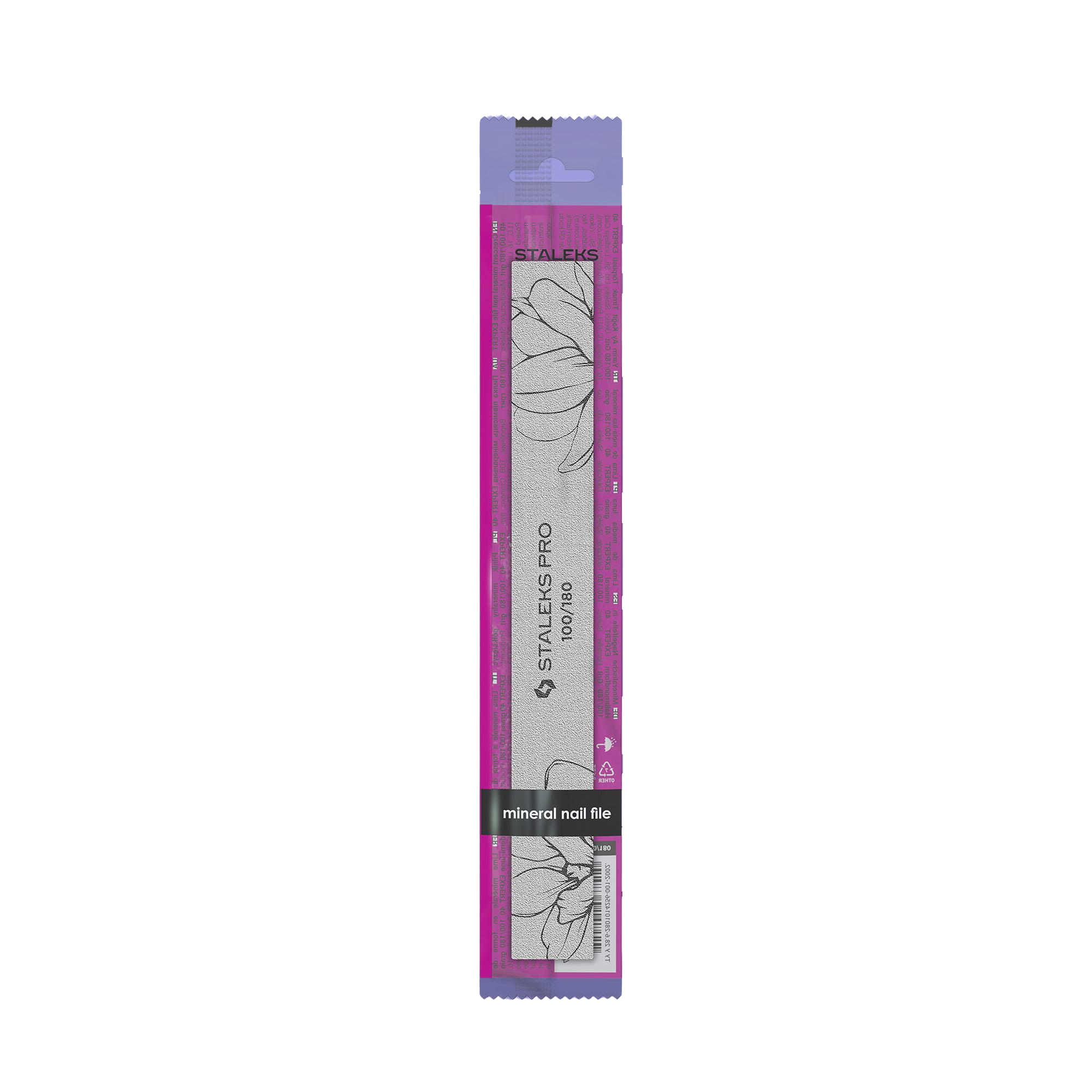 STALEKS EXPERT 20 Ευθεία Λίμα για Νύχια 100/180-NFE-20 3 STALEKS EKPERT Ευθεία λίμα για νύχια NFE 20 100 180