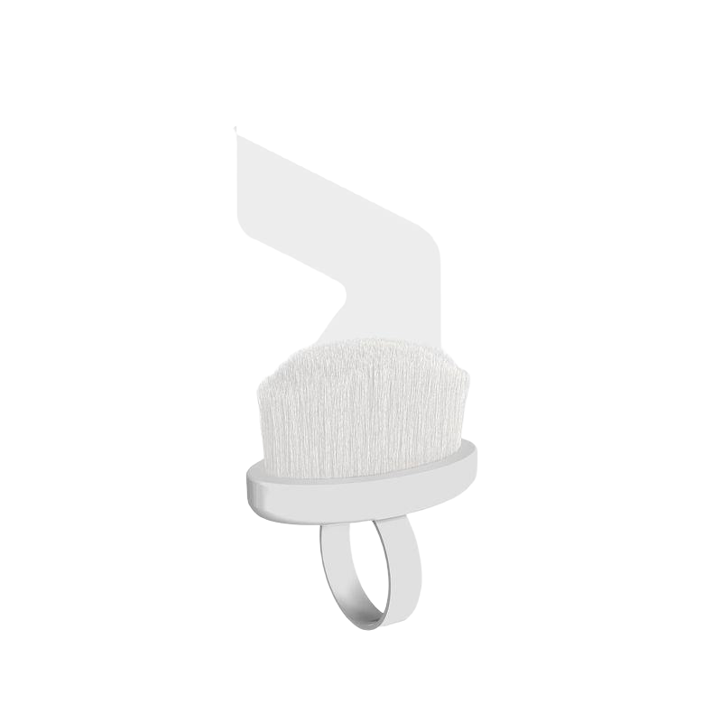 STALEKS EXPERT 03 Mini – Επαγγελματική Βούρτσα Καθαρισμού Νυχιών (Δαχτυλίδι) 3 Βούρτσα καθαρισμού νυχιών Staleks Expert 03 Mini σε σχήμα δαχτυλιδιού