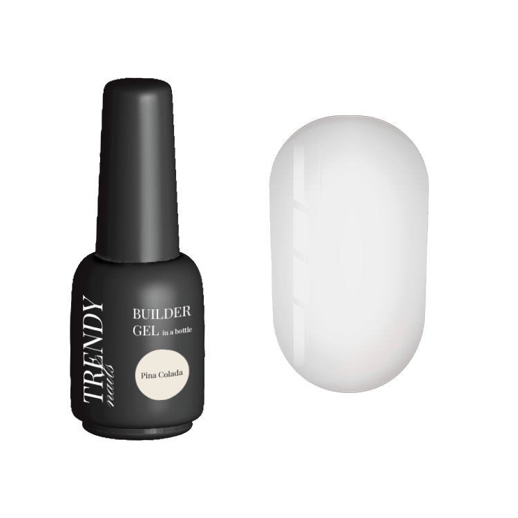Builder Gel in a Bottle Pina Colada 15ml 1 Builder Gel in a Bottle Pina Colada