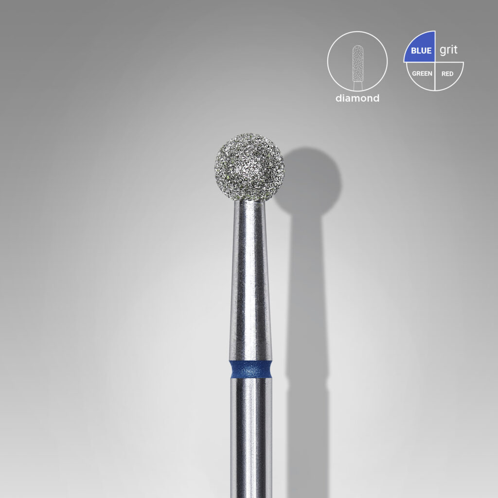 Staleks Expert Διαμαντόφρεζα μπάλα μπλε 4mm
