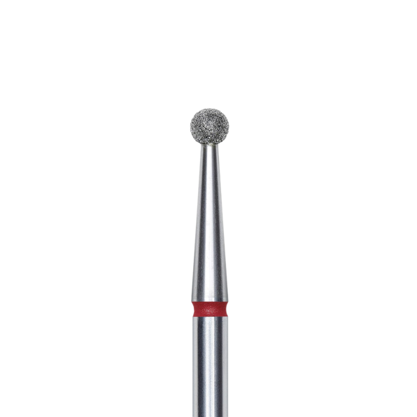 Staleks Expert διαμαντόφρεζα μπάλα κόκκινη 2 5mm FA01R025