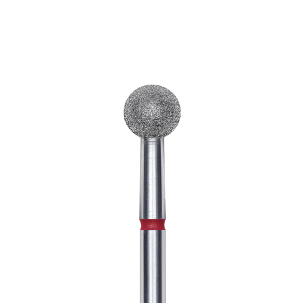 Staleks Expert διαμαντόφρεζα μπάλα κόκκινη 5mm FA01R050